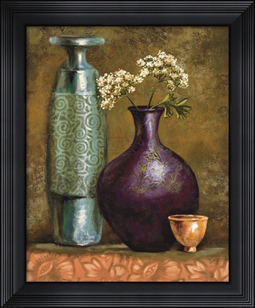 Framed Persian Gardens II Print