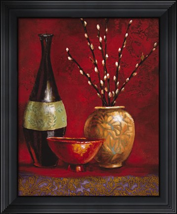 Framed Persian Gardens III Print