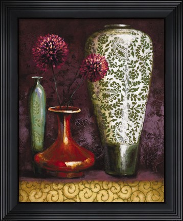Framed Persian Gardens IV Print