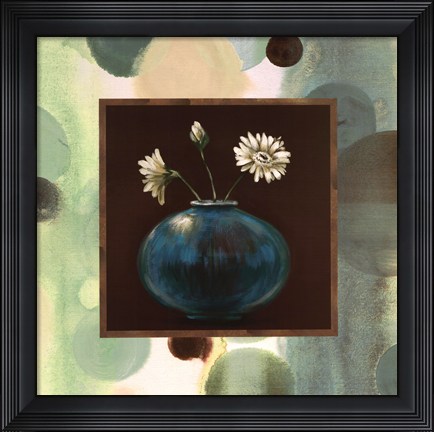 Framed Daisies I Print