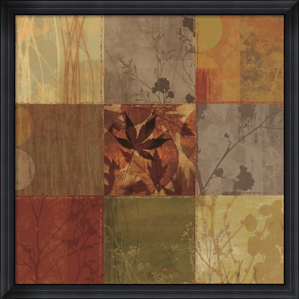 Framed Botanical Reflections Print