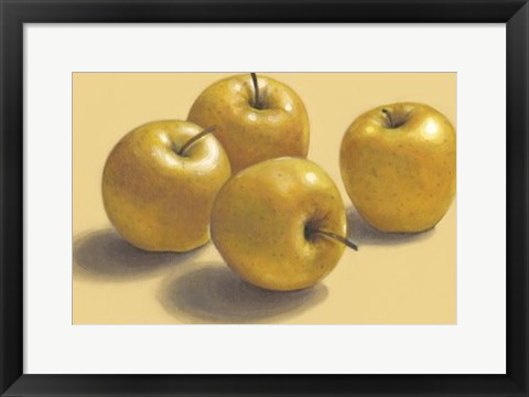 Framed Golden Delicious Print