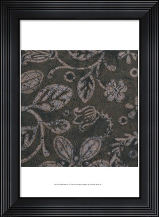 Framed Island Batik II Print