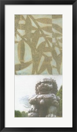 Framed Rising Sun I Print