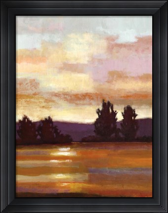 Framed Canyon River II Print