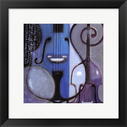 Framed Cool Jazz II Print