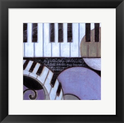 Framed Cool Jazz III Print