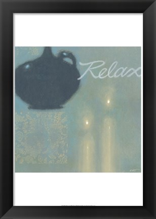 Framed Relax Print