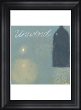 Framed Unwind Print
