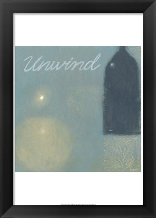 Framed Unwind Print