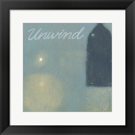 Framed Unwind Print