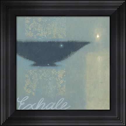 Framed Exhale Print