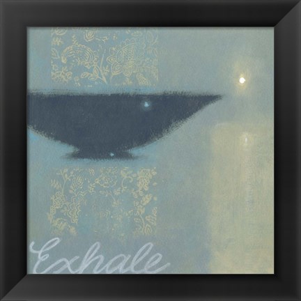 Framed Exhale Print