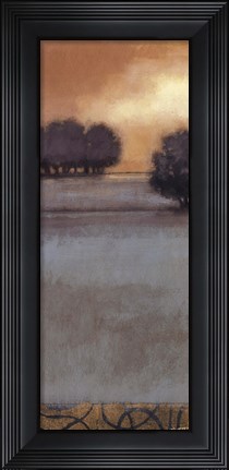Framed Tranquil Landscape IV Print