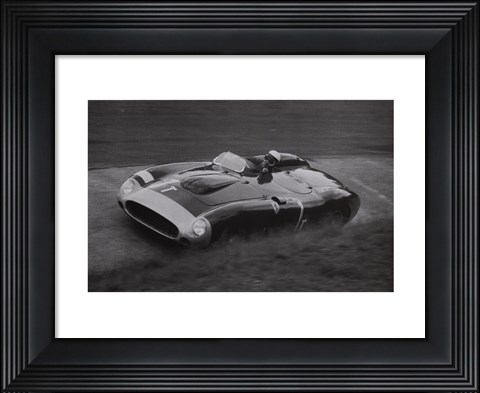 Framed Nurburgring 1000k, 1956 Print