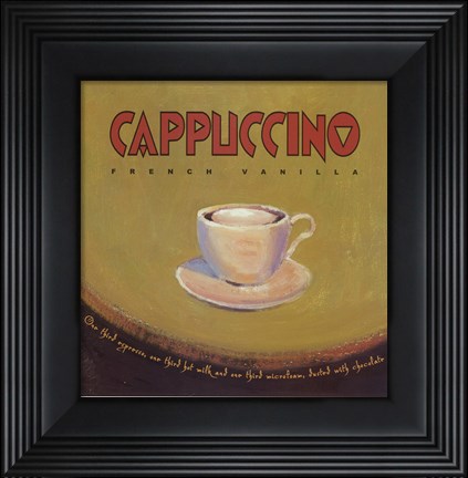 Framed Cappuccino Print