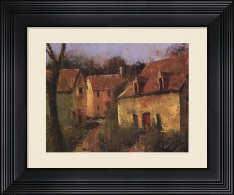 Framed French Farmhouse I Print