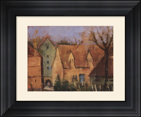 Framed French Farmhouse II Print