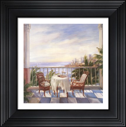 Framed Terrace View 1 Print