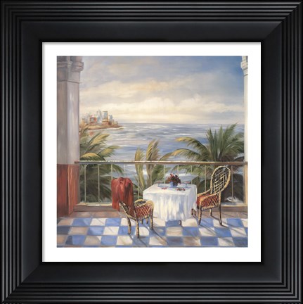 Framed Terrace View 2 Print
