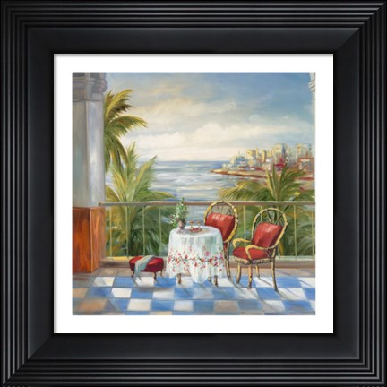 Framed Terrace View 3 Print