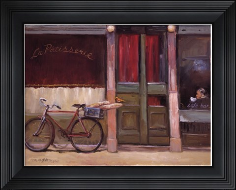 Framed La Patisserie Print
