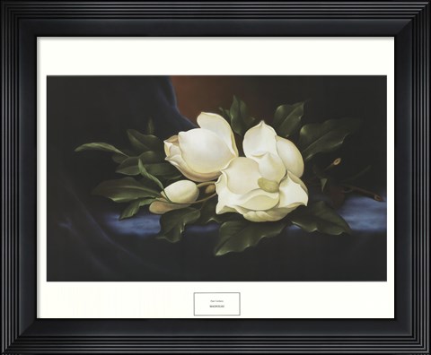Framed Magnolias Print