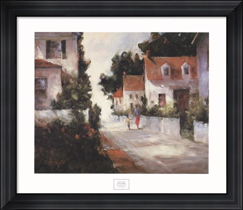 Framed On Sea Street Print