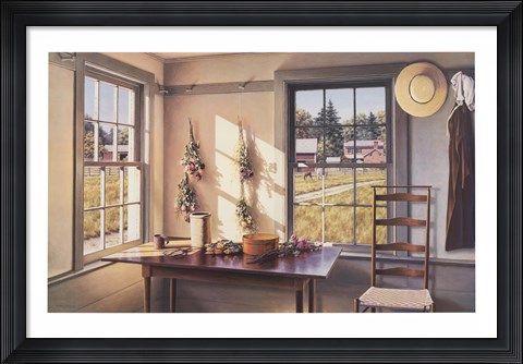 Framed Roses For Autumn Print