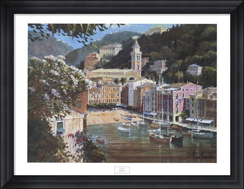 Framed Portofino Print