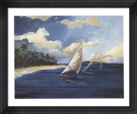 Framed Caribbean Paradise II Print