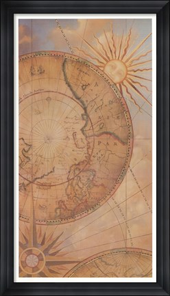 Framed Sun Chart Print