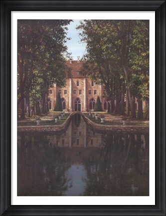 Framed Bell Haven Manor Print