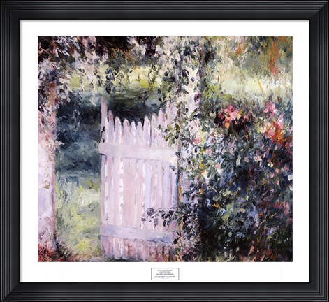 Framed Open Invitation, 1991 Print