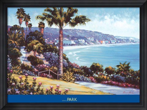 Framed Laguna Beach, California Print