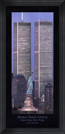 Framed World Trade Center Print
