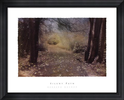 Framed Silent Path Print