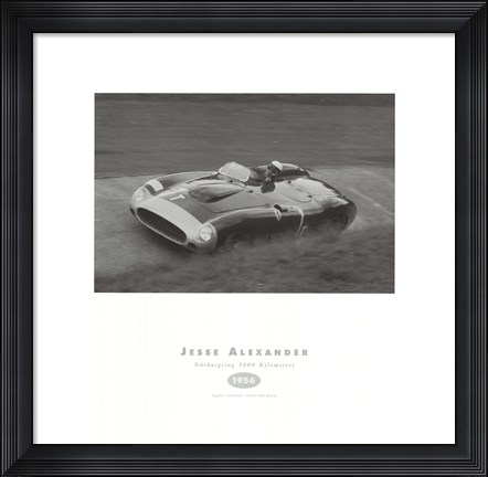 Framed Nubergring 1000 Kilometers, 1956 Print