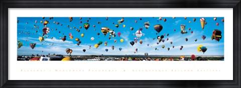 Framed Albuquerque Balloon Festival Print