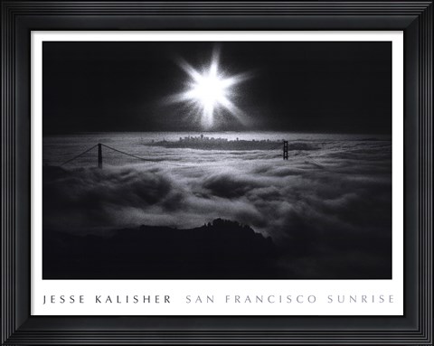 Framed San Francisco Sunrise Print