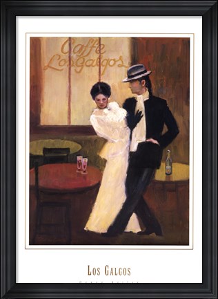 Framed Los Galgos Print