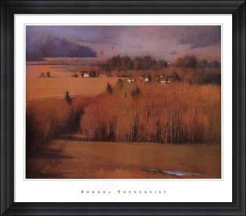 Framed Valley View Print