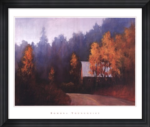 Framed Back Roads Print
