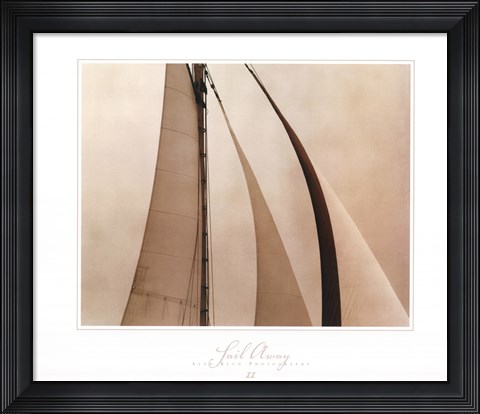 Framed Sail Away II Print