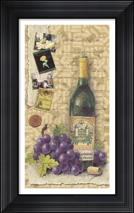 Framed Cabernet Sauvignon Print