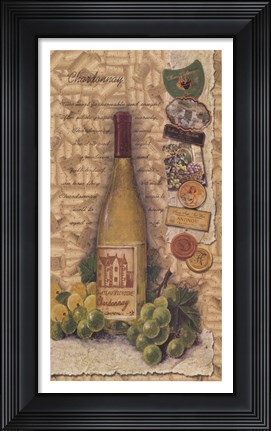 Framed Chardonnay Print