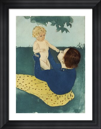 Framed Under The Horse Chestnut Tree Print