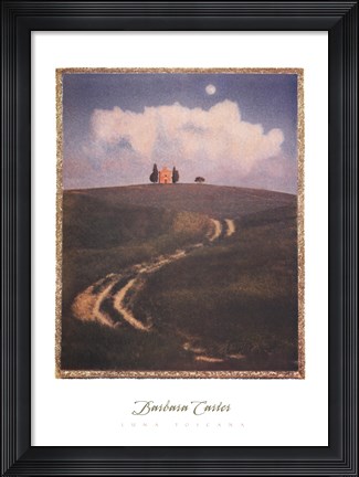 Framed Luna Toscana Print