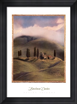 Framed Rovina Toscana Print