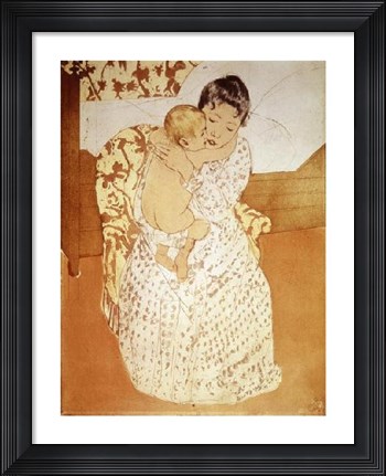 Framed Maternal Caress Print